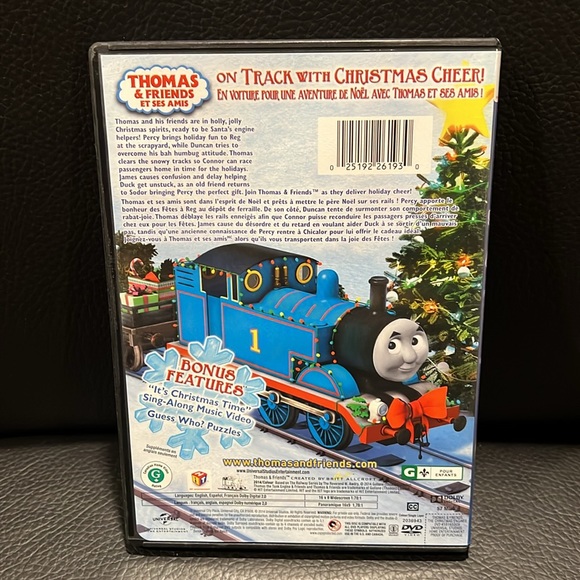 Thomas And Friends The Christmas Engine Dvd Media | 42 Thomas Friends The Christmas Engines Dvd | Poshmark